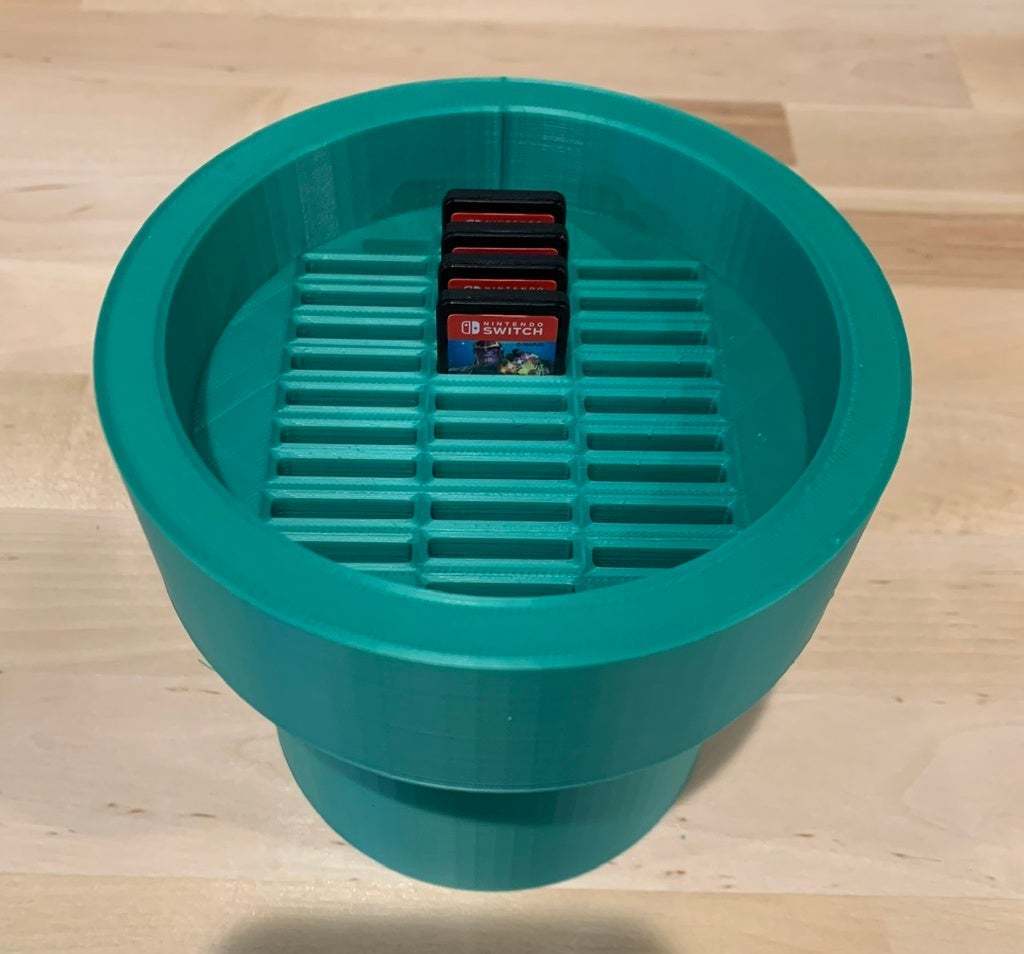 NINTENDO SWITCH GAME HOLDER by Jeremy311 Download free STL model