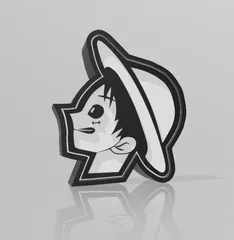 Luffy One Piece Lampe
