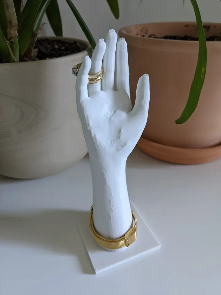 Ceramic hand deals jewelry holder