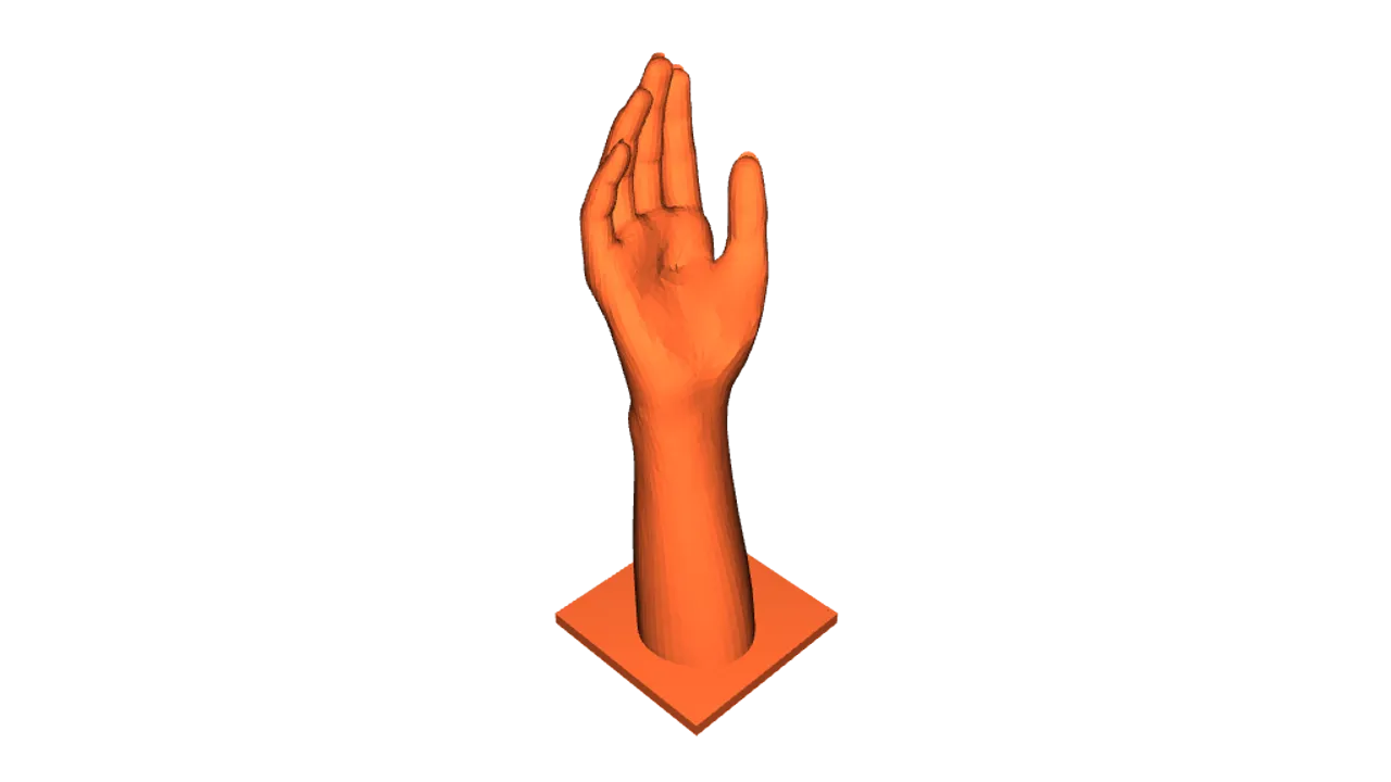 Hand Style Ring Holder by ericd7 | Download free STL model | Printables.com