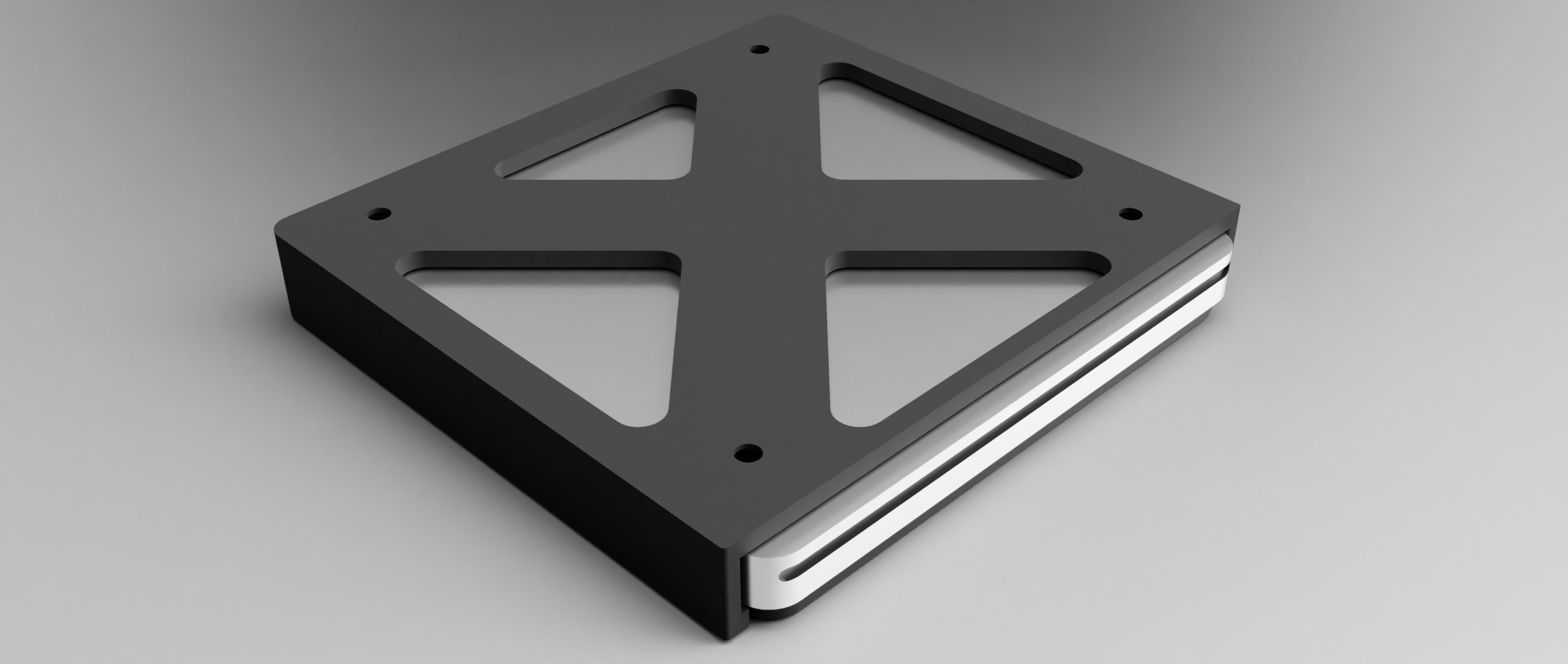 Apple Superdrive under desk mount