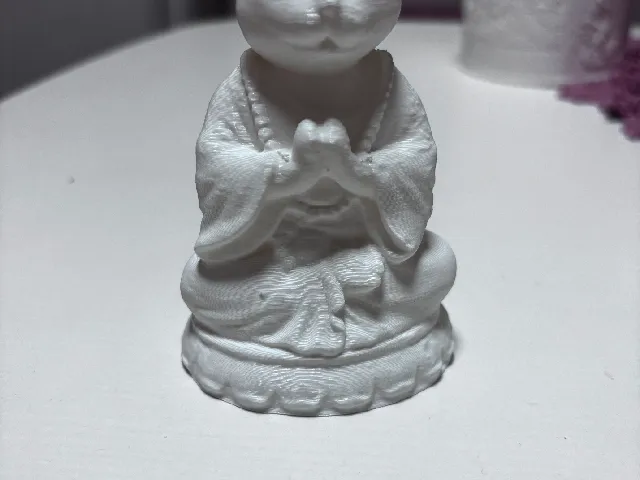 Meditating Cat Buddha Figurine
