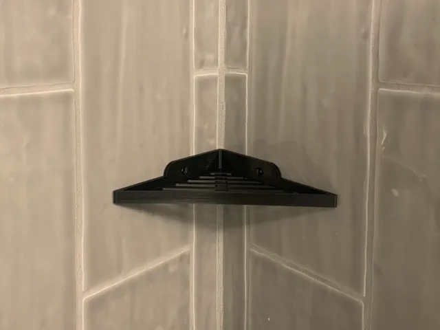 Shower Phone Shelf with drainage