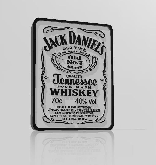 Jack Daniels Lampe