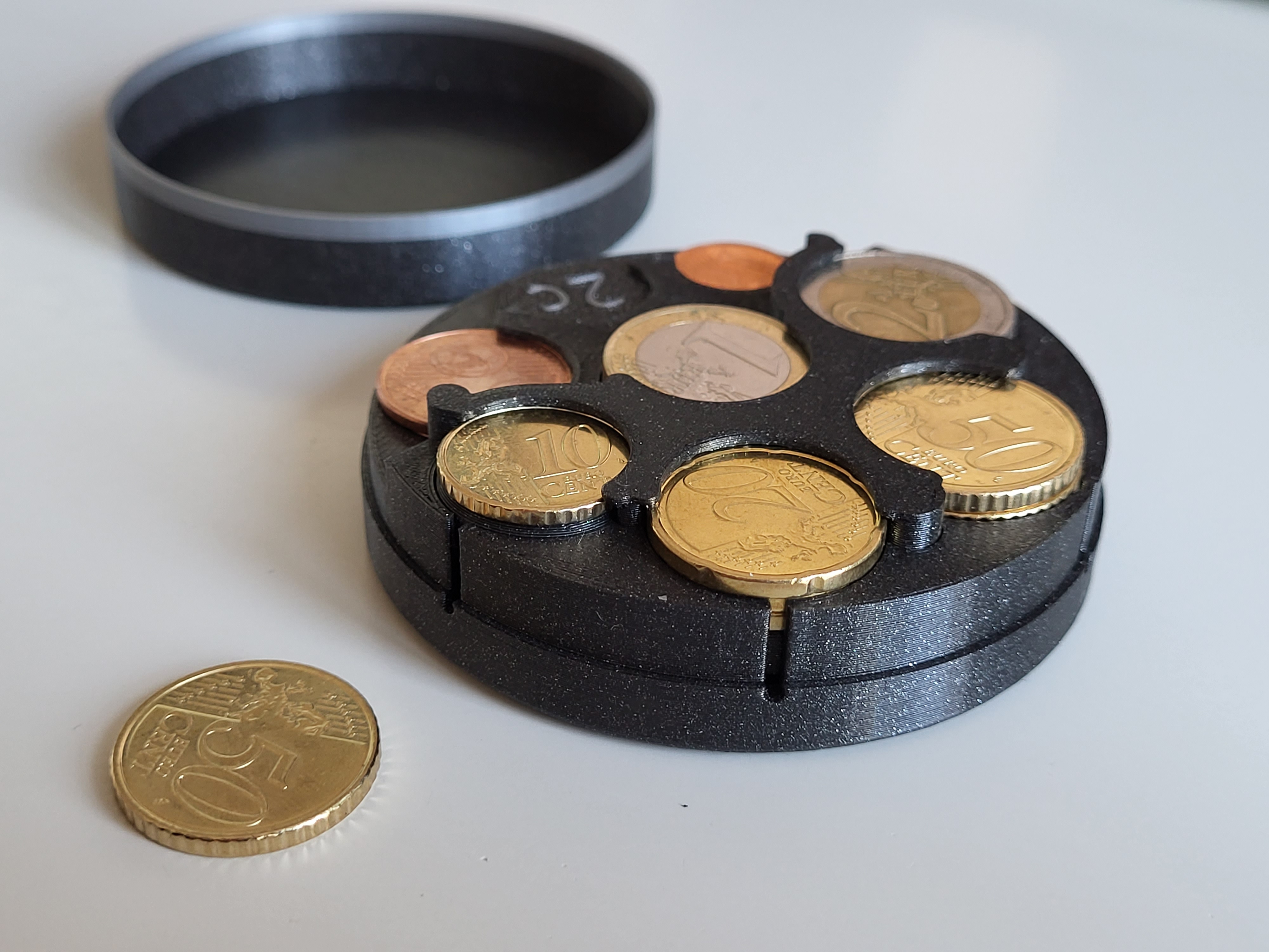 Euro Coins Wallet / Box