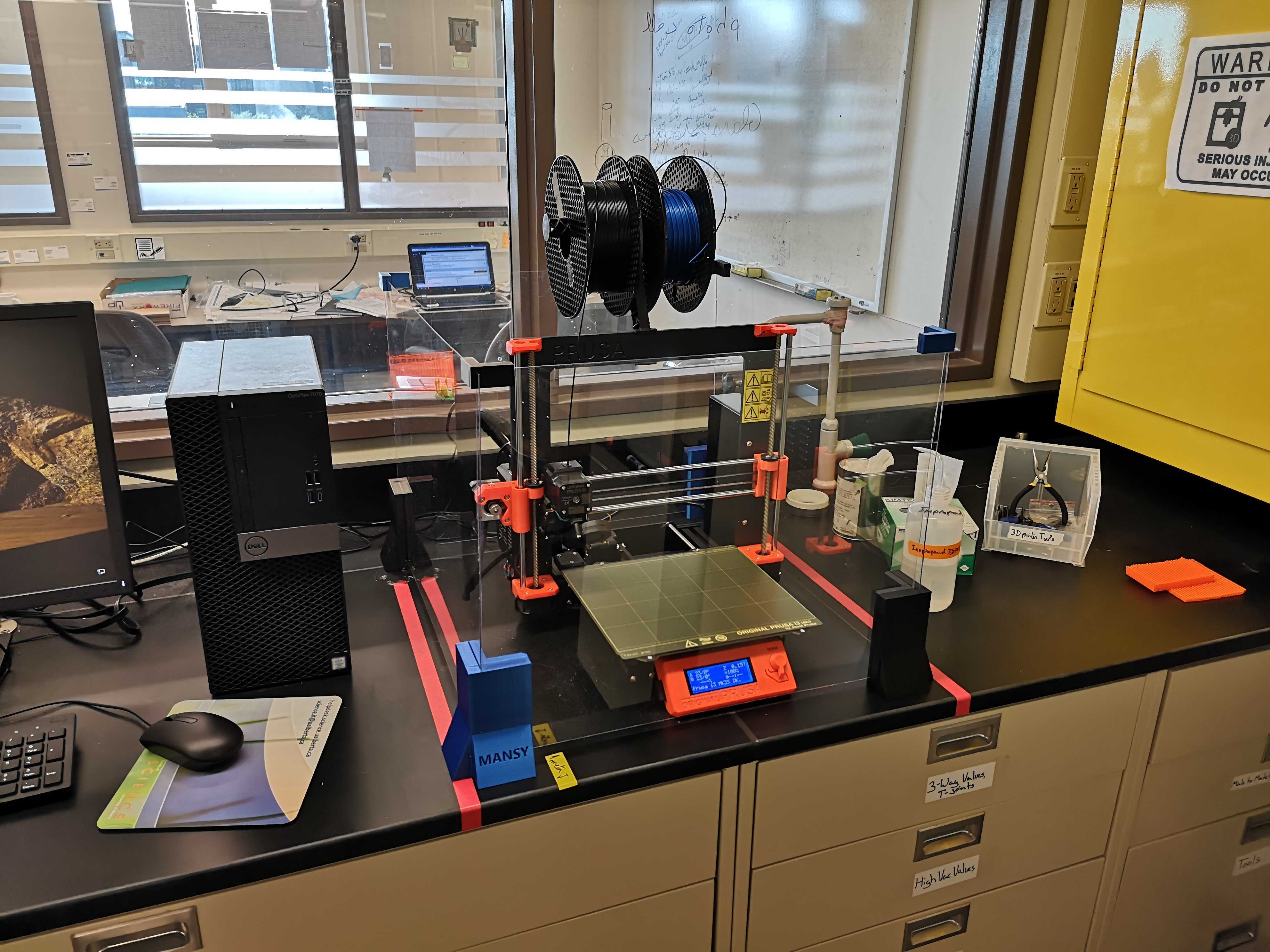 Enclosure for 3d printer