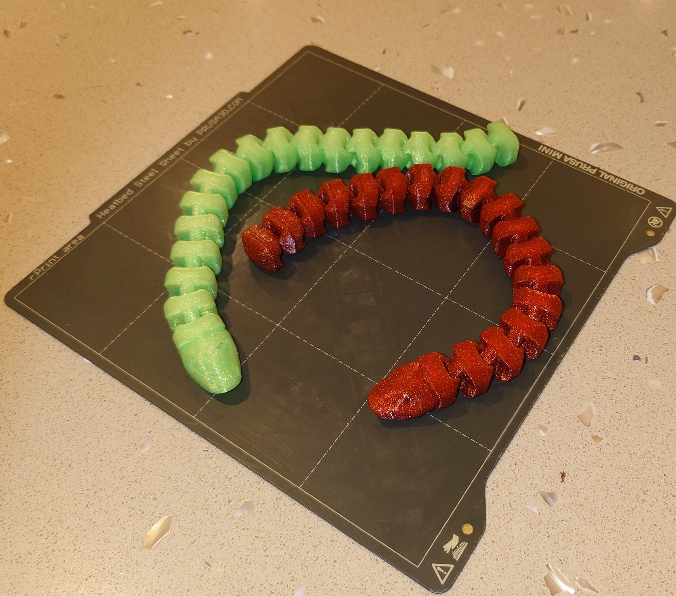 Articulated Snake Toy by daGill | Download free STL model | Printables.com