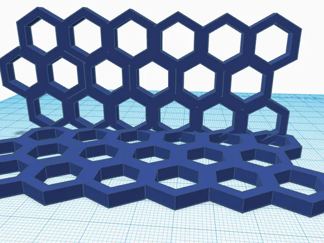 wall-mounted honeycomb eyeglass holder! Live the honeycomb lifestyle!