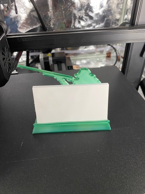 Duck Hunter Business Card Holder
