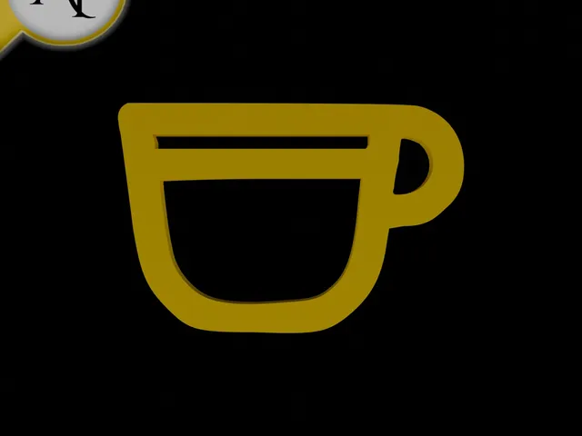 Simple Coffee Cup Symbol - 2D Art