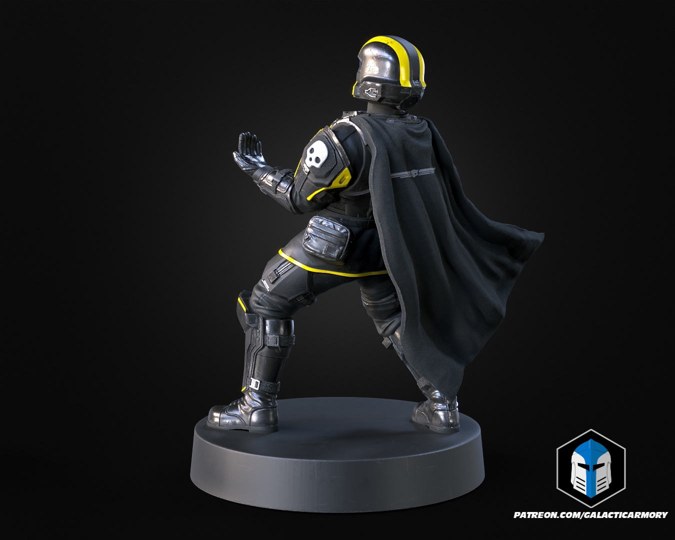 Helldiver Controller Holder - 3D Print Files — miniatura 8