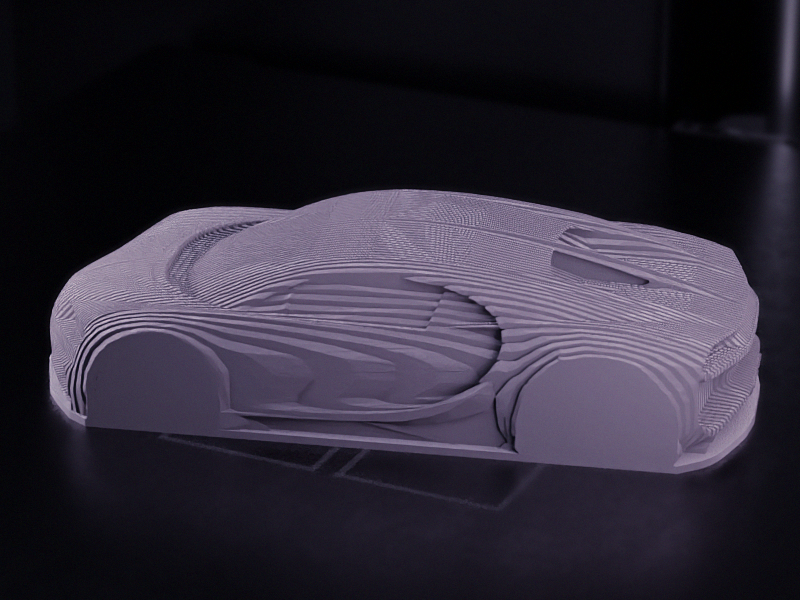 Bugatti Chiron – Sliced