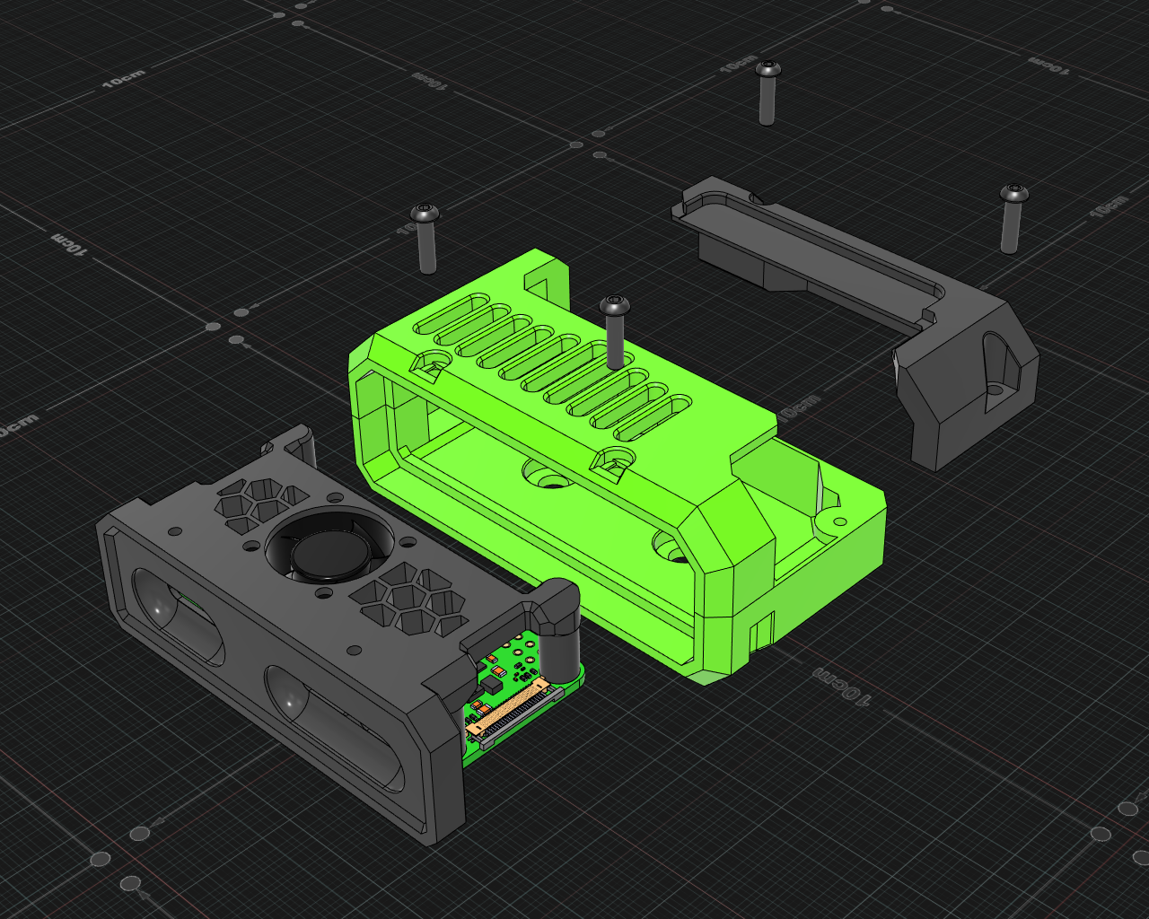 Raspberry Pi Zero 2 W Case by Squirrelbrain | Download free STL model ...