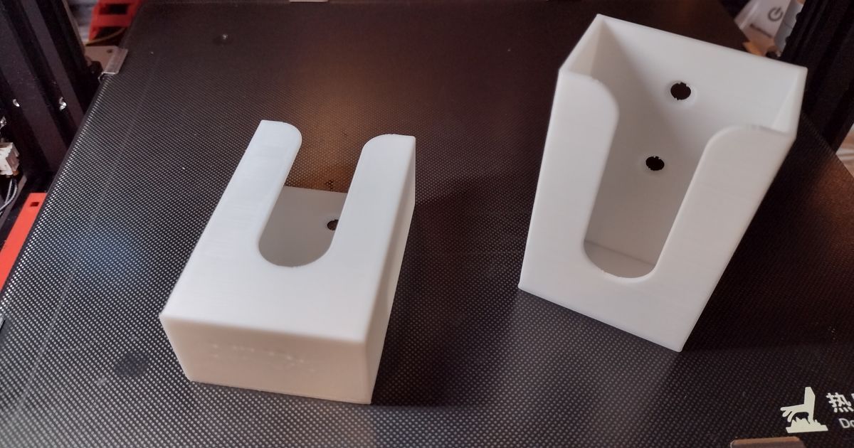 Wall Mounted Remote Control Holders by southbaygsr Download free STL