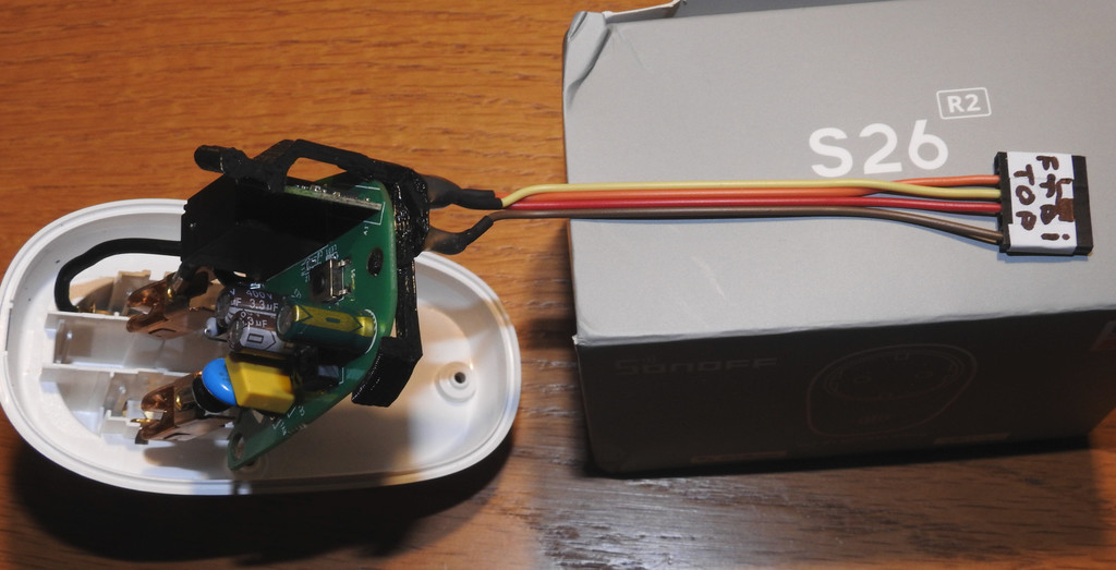 Sonoff S26 R2 pogo pin programming clip