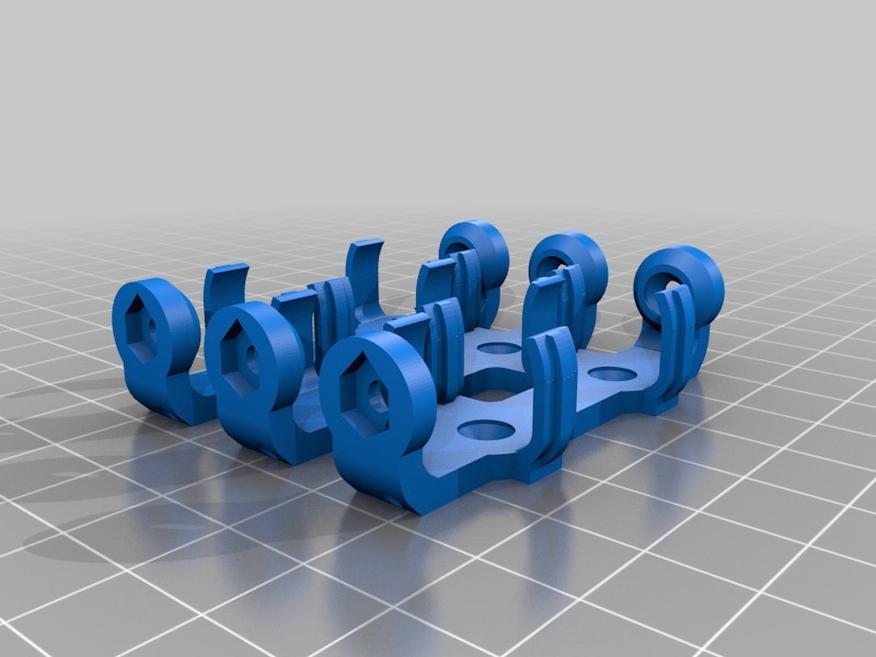 Battery holders for AA and AAA types by devlab Download free STL