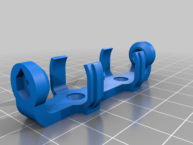 Battery holders for AA and AAA types by devlab Download free STL