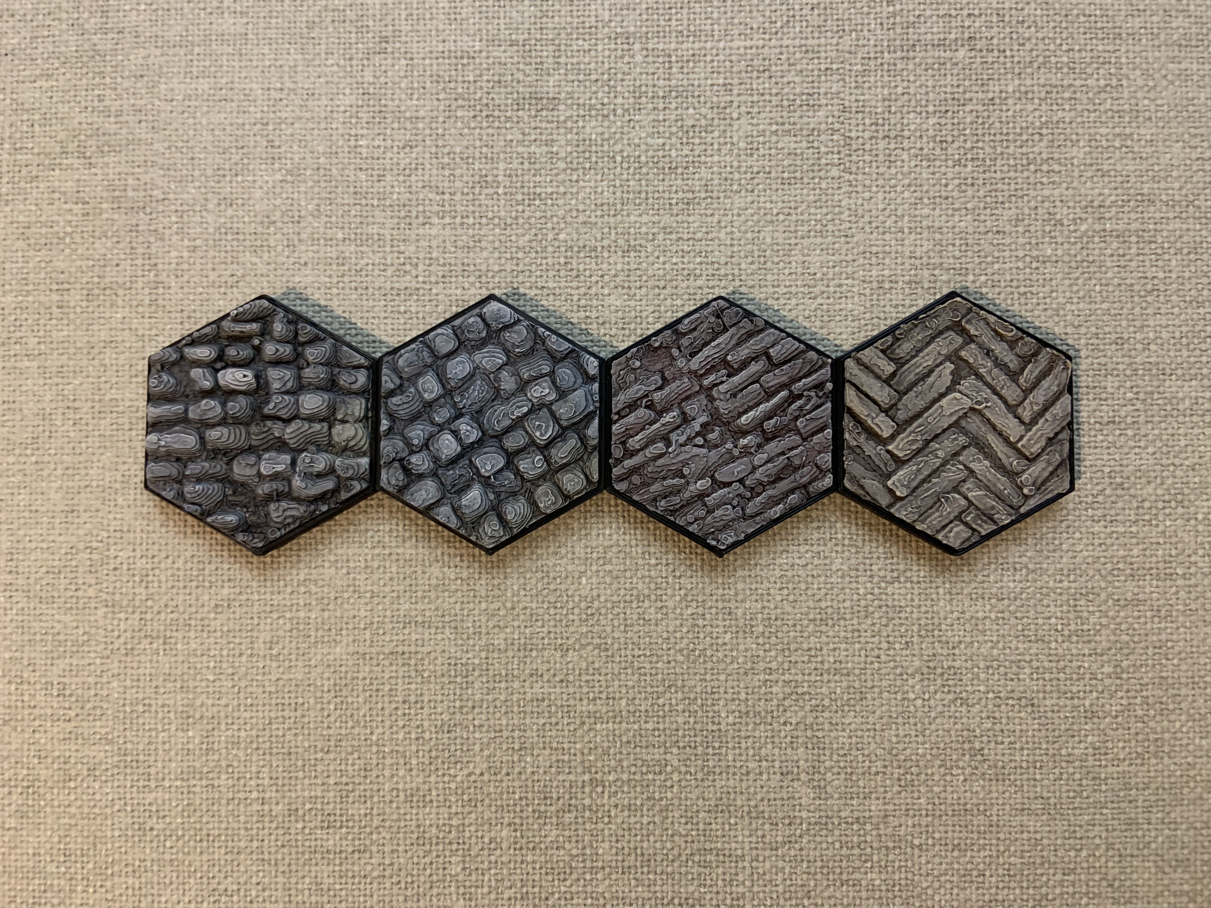 MagHex Floor Tiles Man Made Stone
