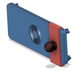 Walksnail Avatar VRX front cover rail mount