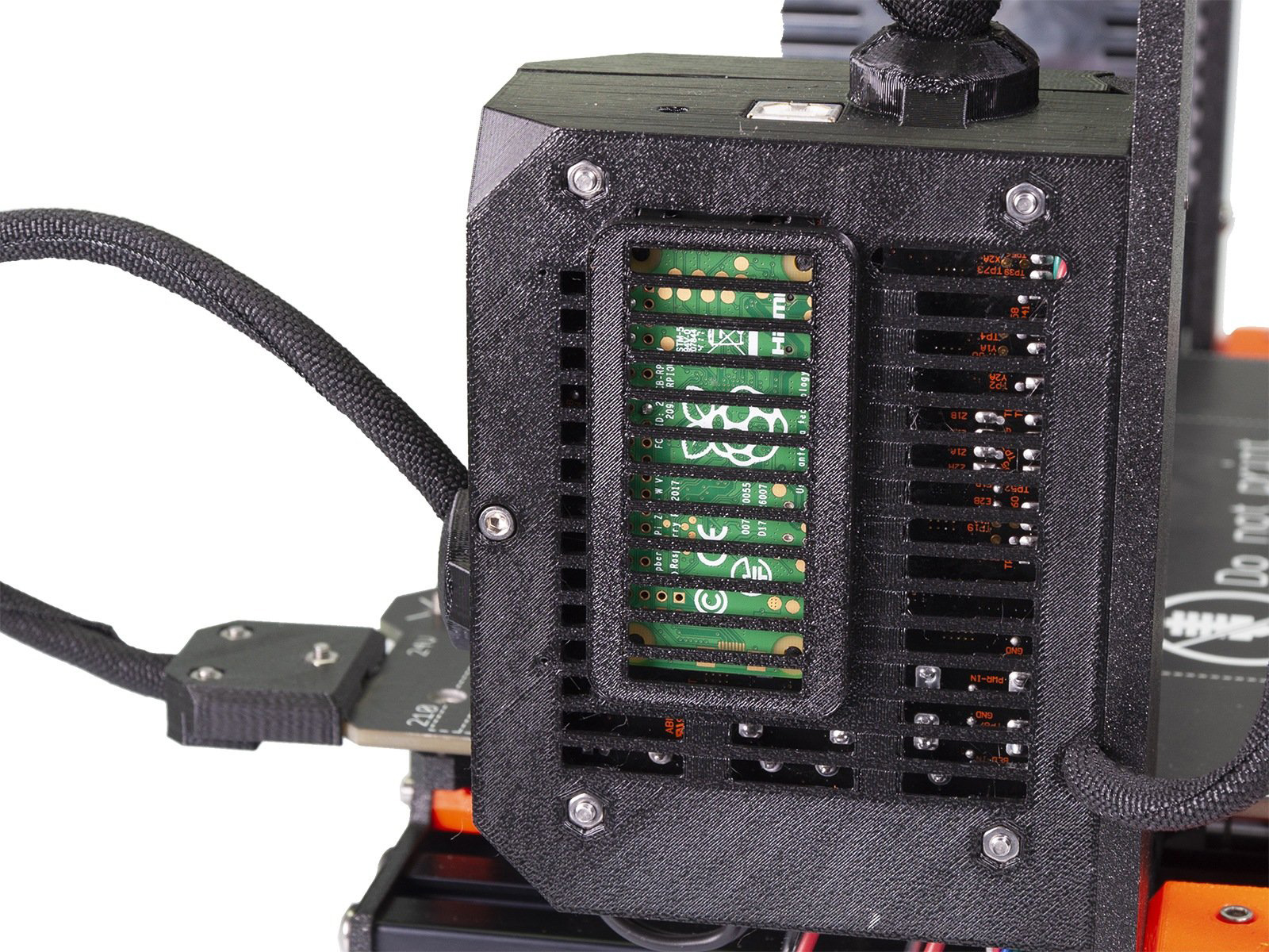 Miniatura 7 do modelo 3D Raspberry Pi Zero frame for Einsy Rambo
