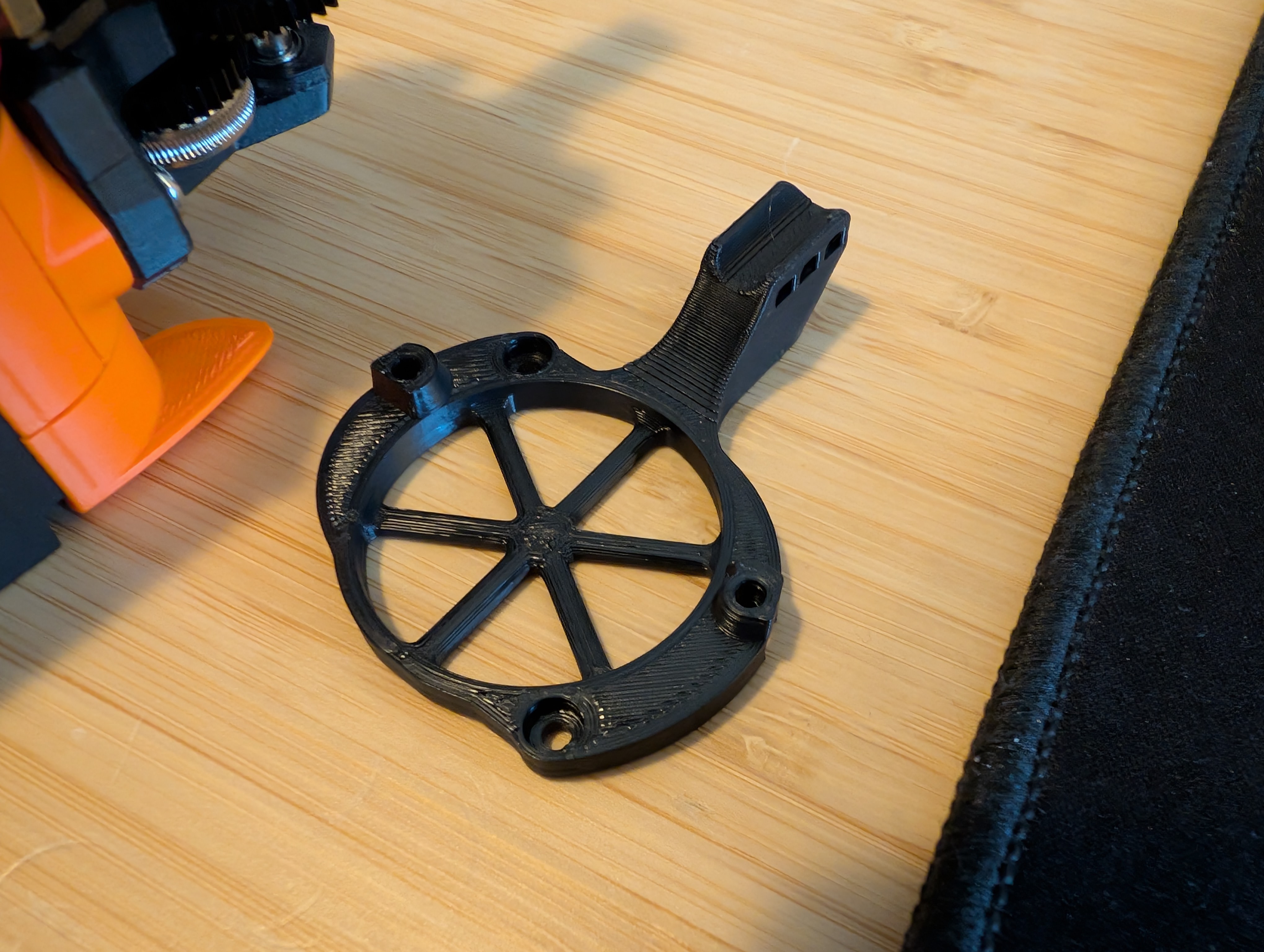 Reinforced EBB36 Mount with Protoxtruder 1.0, 2.0 with (Optional) Stealthchanger offset mounting