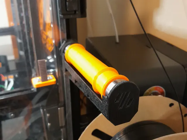 Spool roller for 2020 extrusion on V2.4