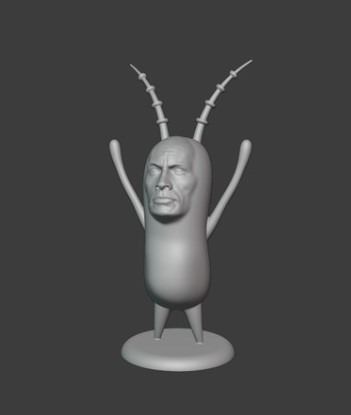 Plankrock (The Rock + Plankton)