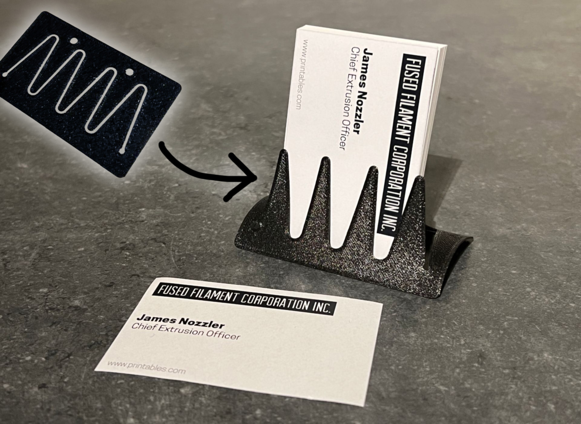 CardMonster: The business card holder card