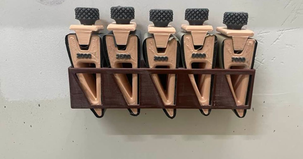 Holder for sanding wedges by Merijn Pel Download free STL model