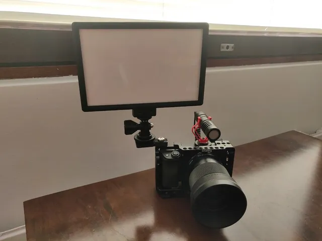 Sony SmallRig extra hot shoe mount.