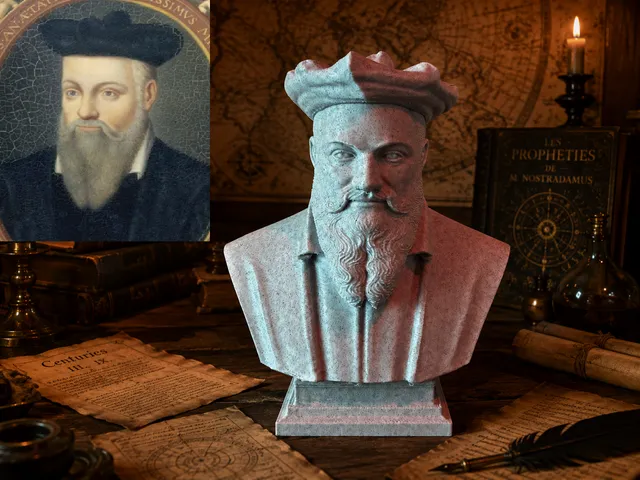 Nostradamus (Michel de Nostredame) — Bust
