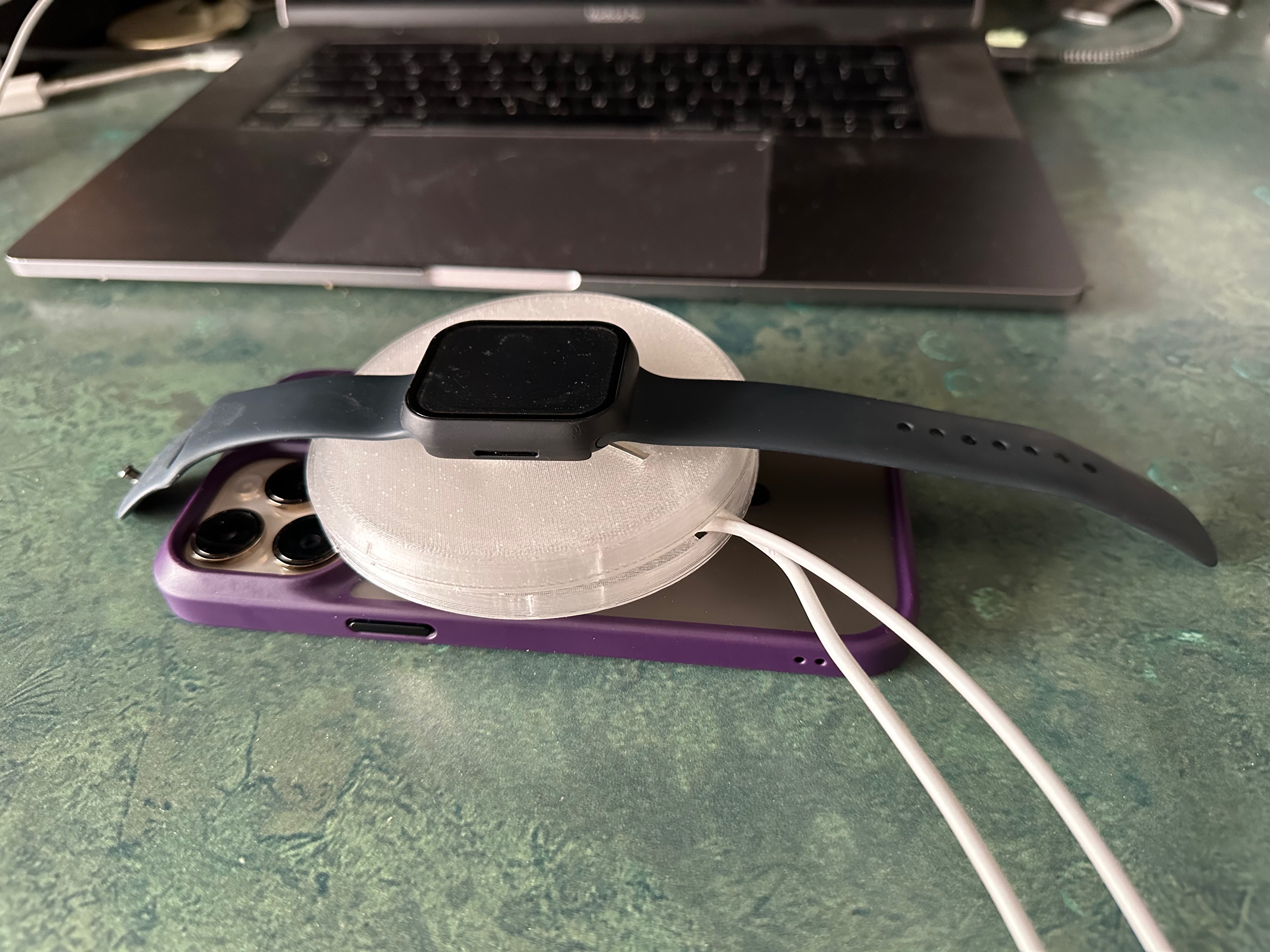 Travel Charger Case for iPhone and Apple Watch