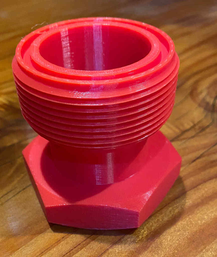 Coleman drain to Intex Pump fitting