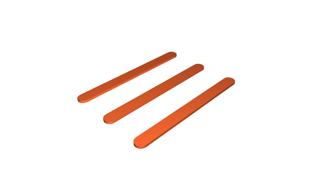 Reusable Popsicle Sticks by Spotnick151, Download free STL model