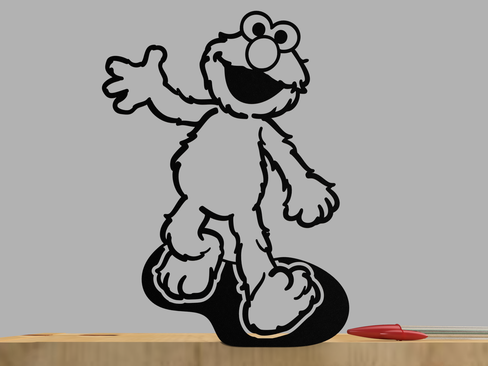 Elmo from Sesame Street