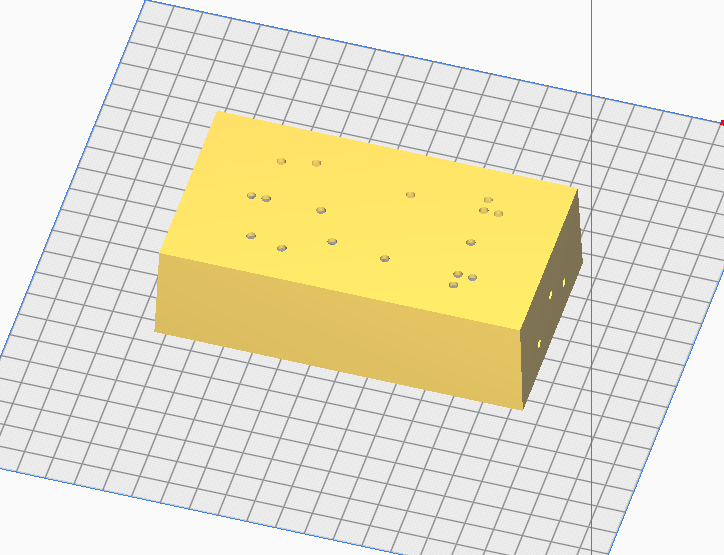 125B style guitar effect pedal enclosure drilling jig by frogstompr