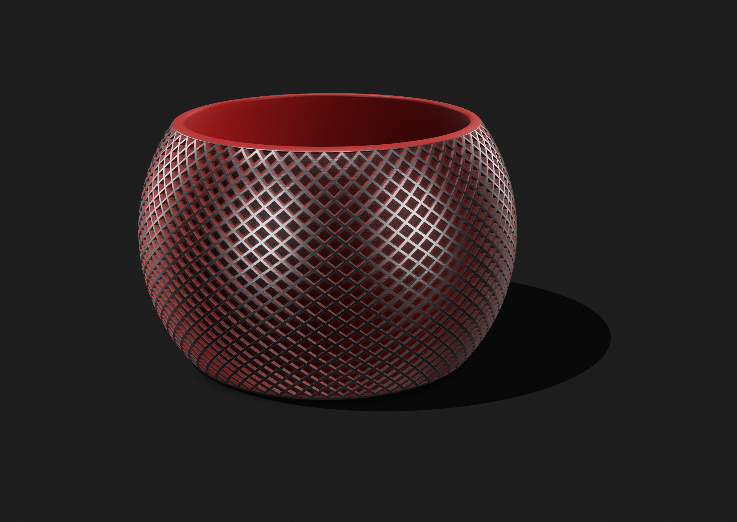 Mesh Bulge Planter