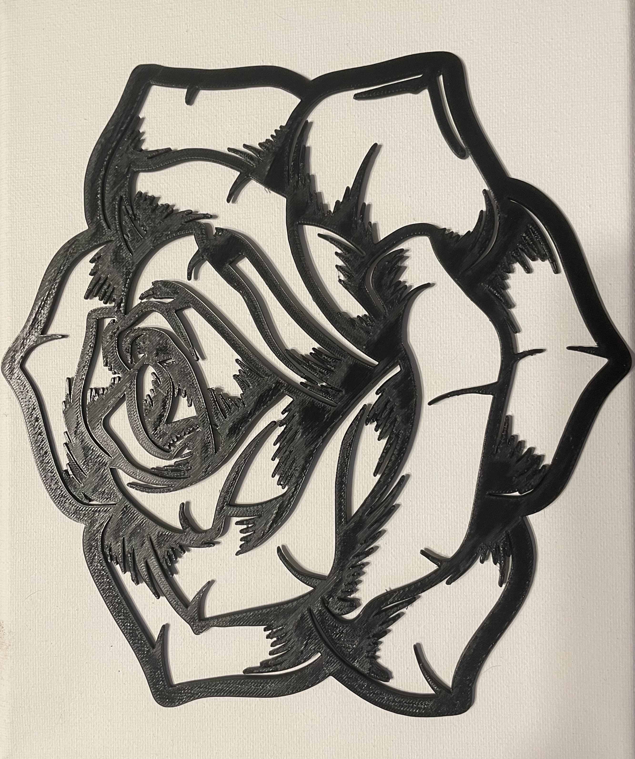 Rose Wall Decor