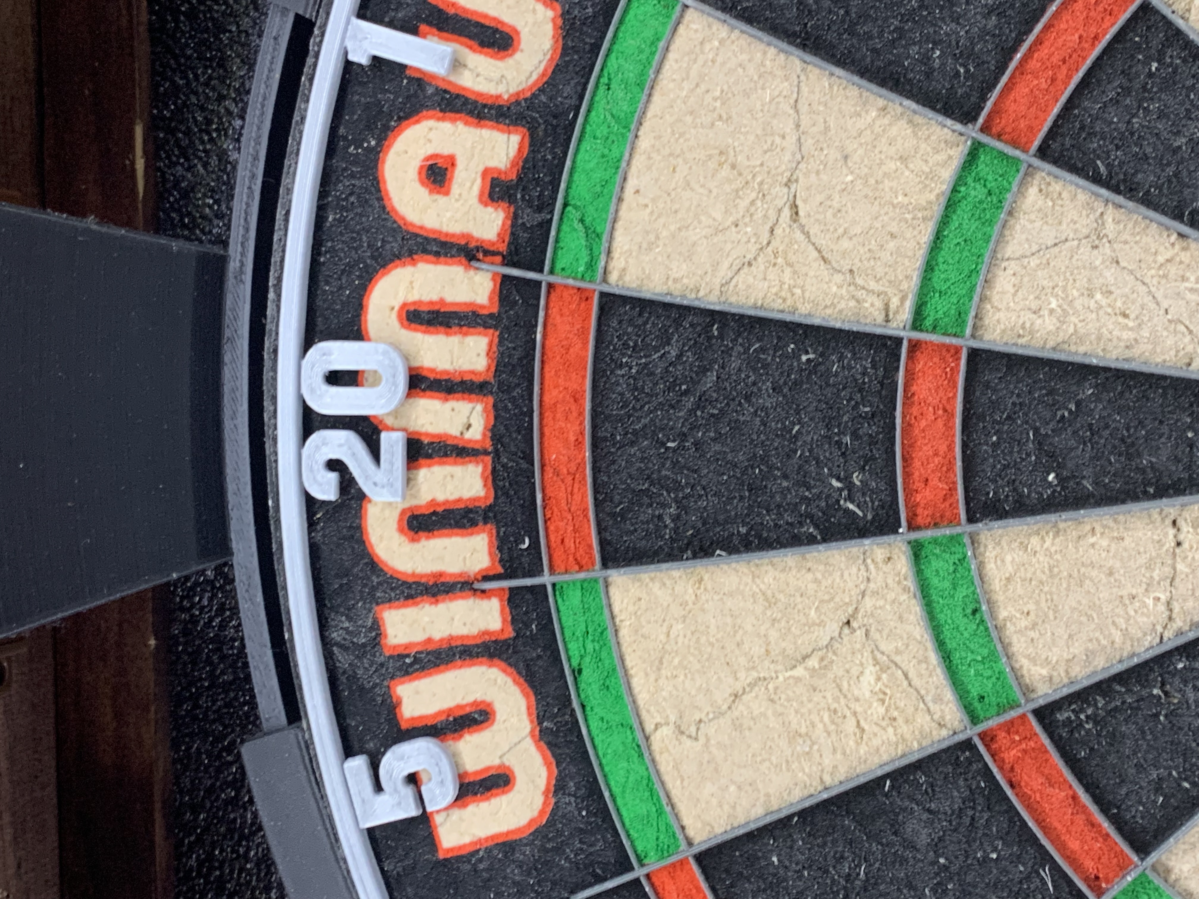 Number Ring for Dart Board