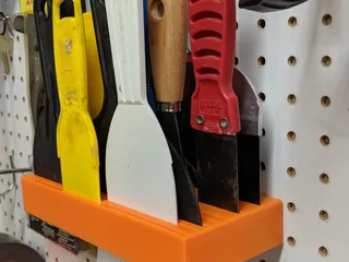 Putty knife shop holder