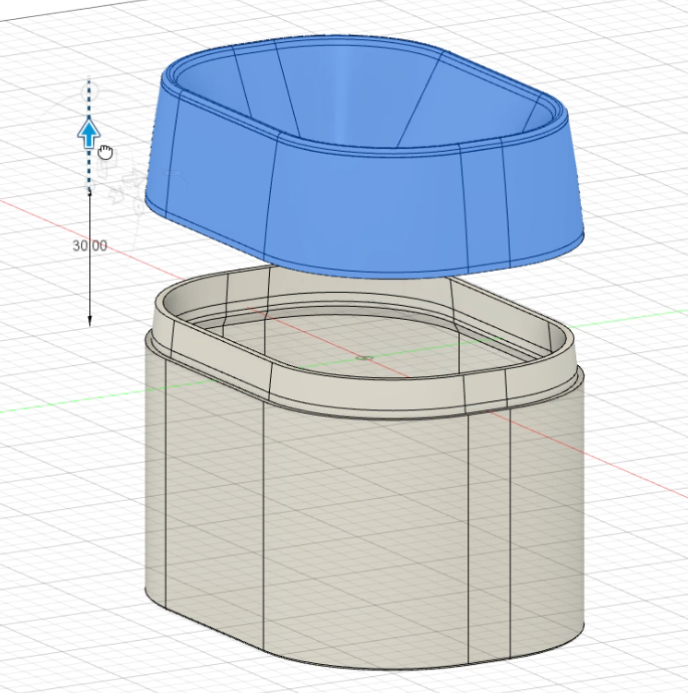 Trapping Container for printing scraps by gregsan Download free STL