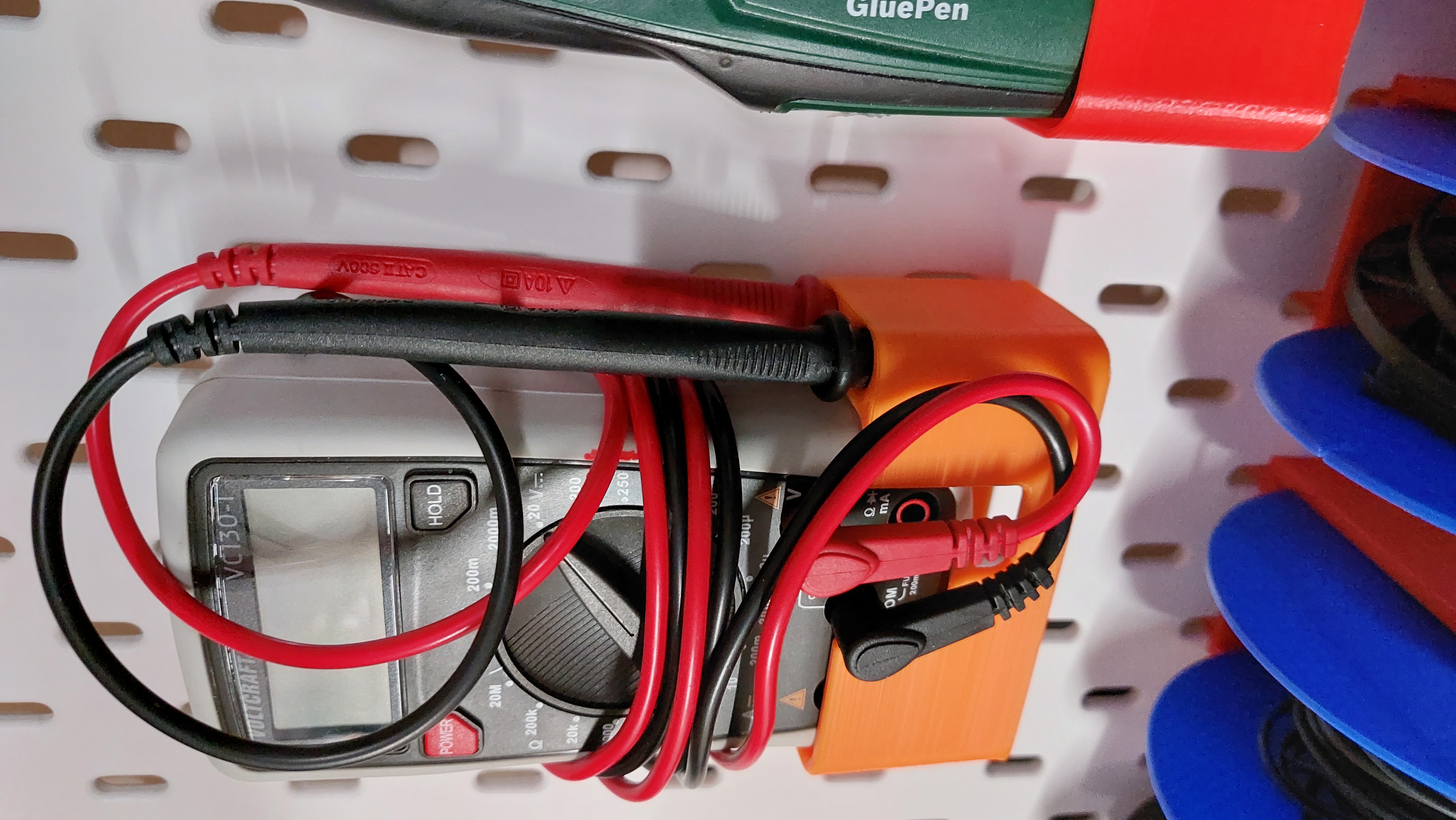 Skadis Multimeter Holder Voltcraft