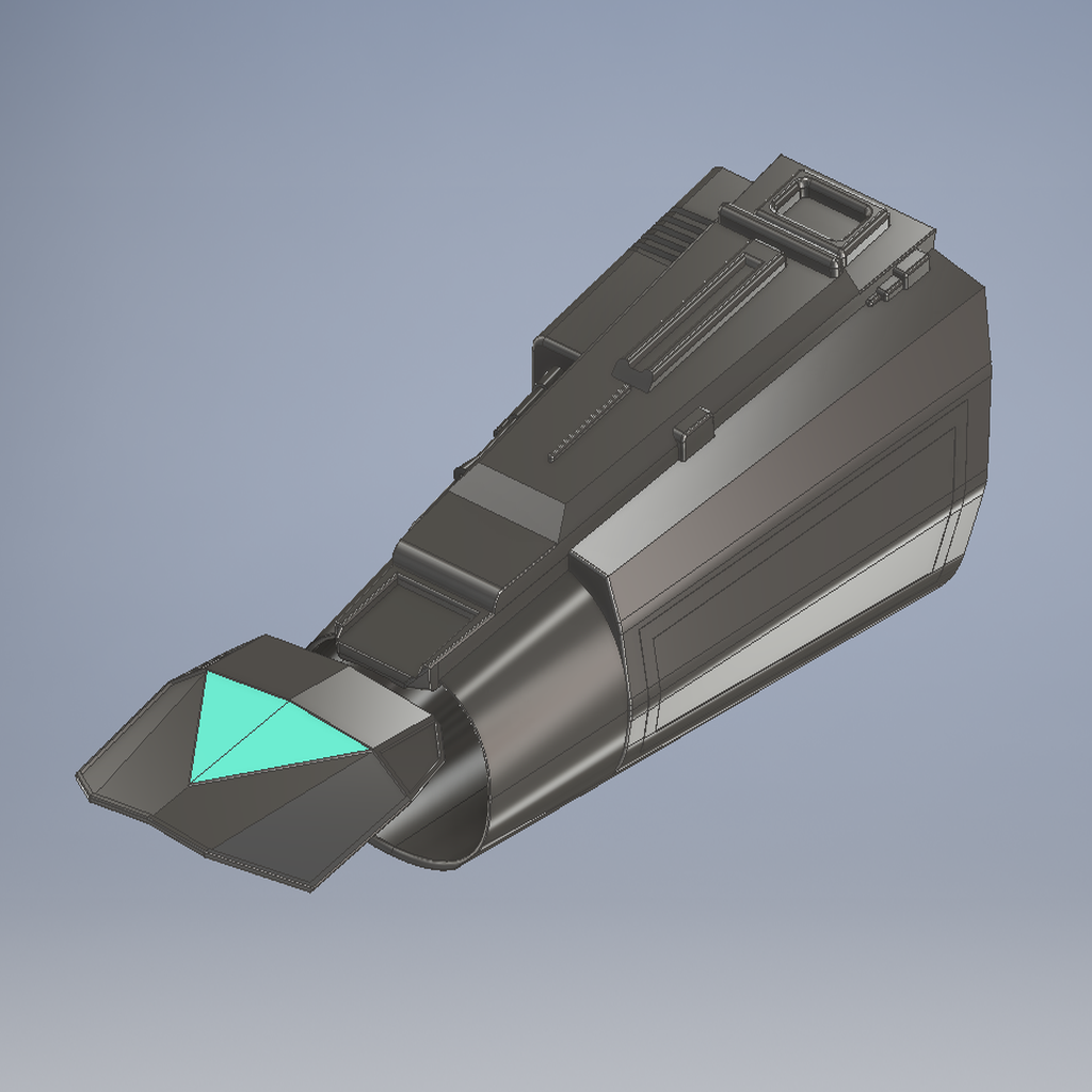 The Mandalorian beskar armor right arm