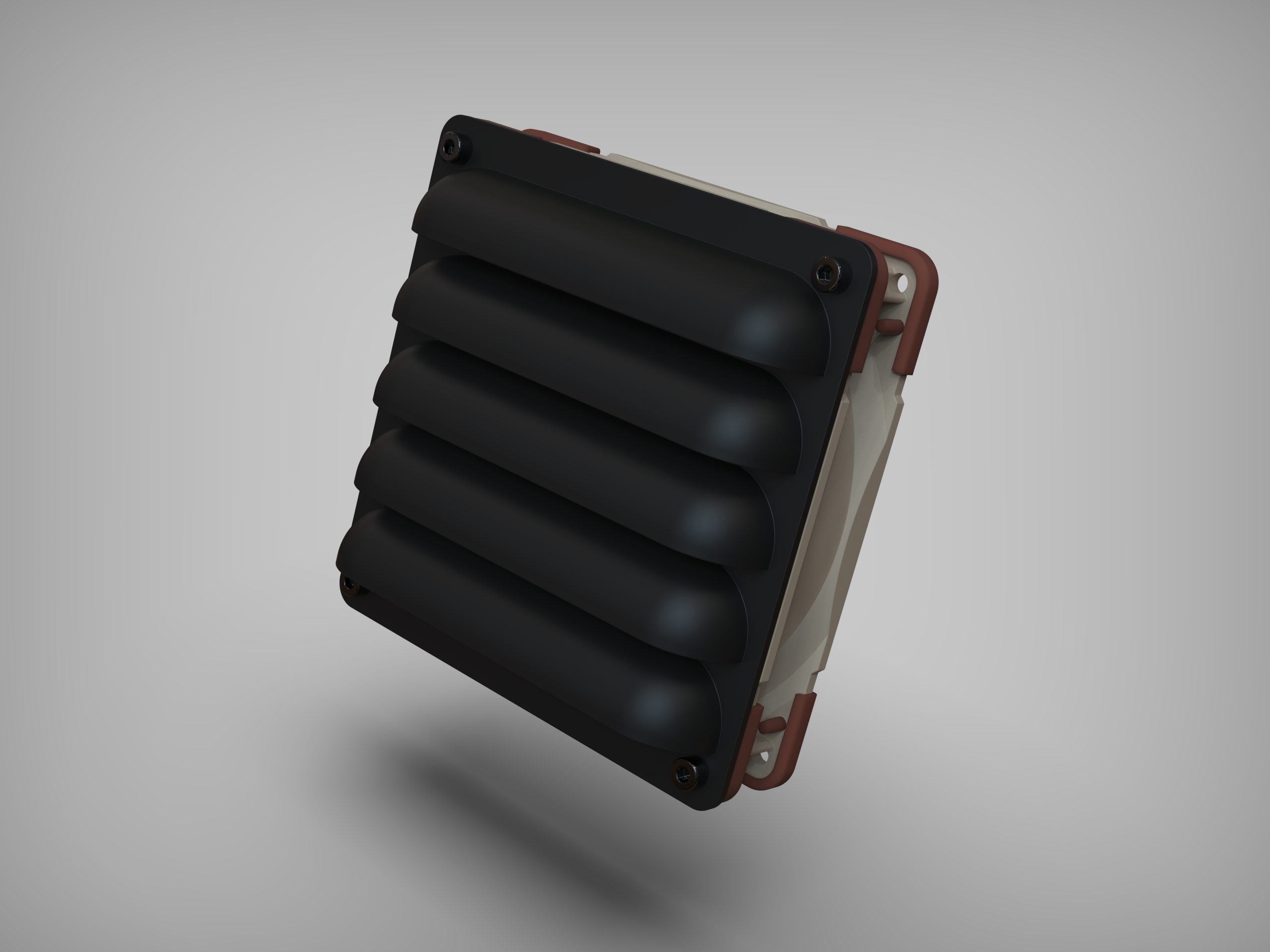120mm Louvre Fan Grill