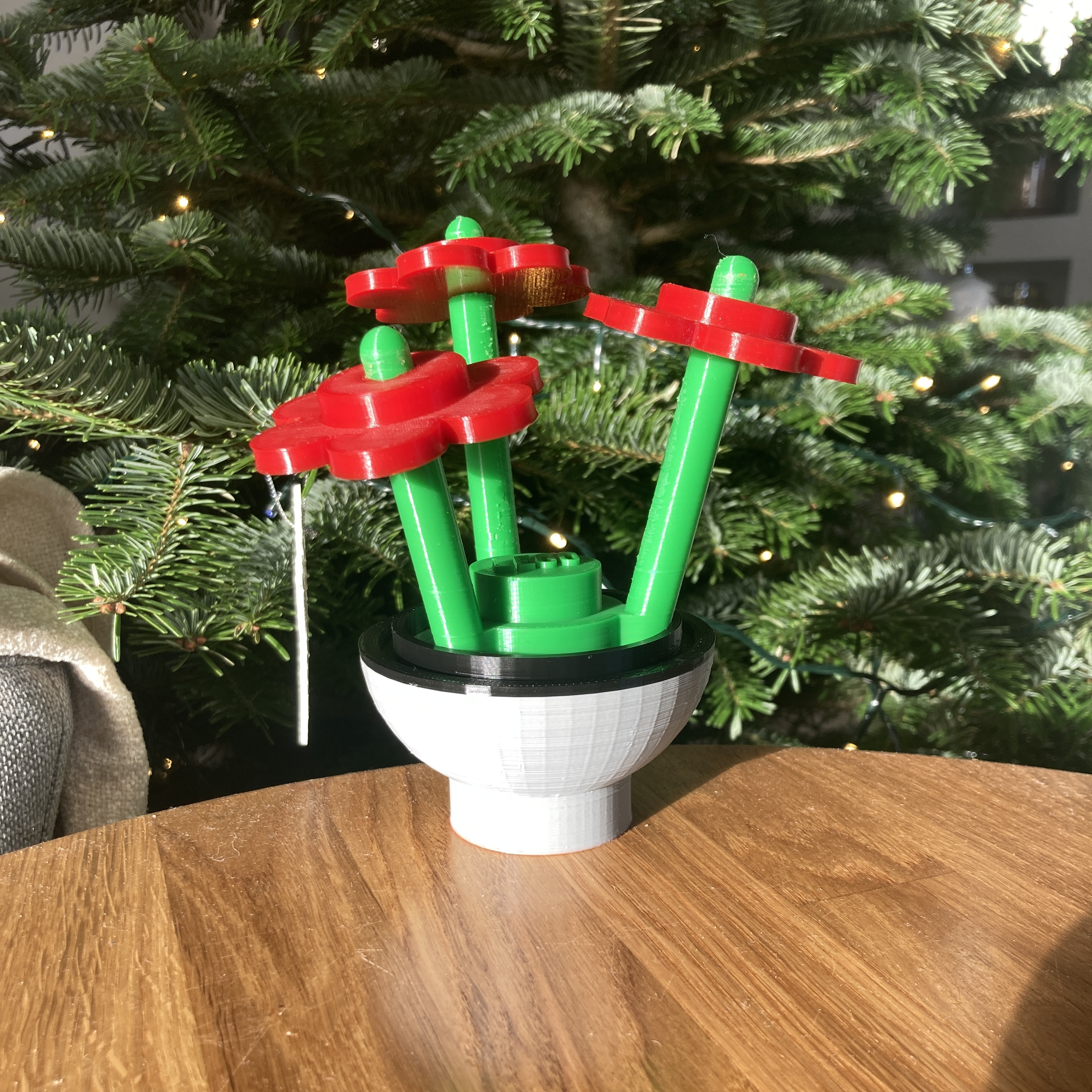 Lego Flowers with custom pot