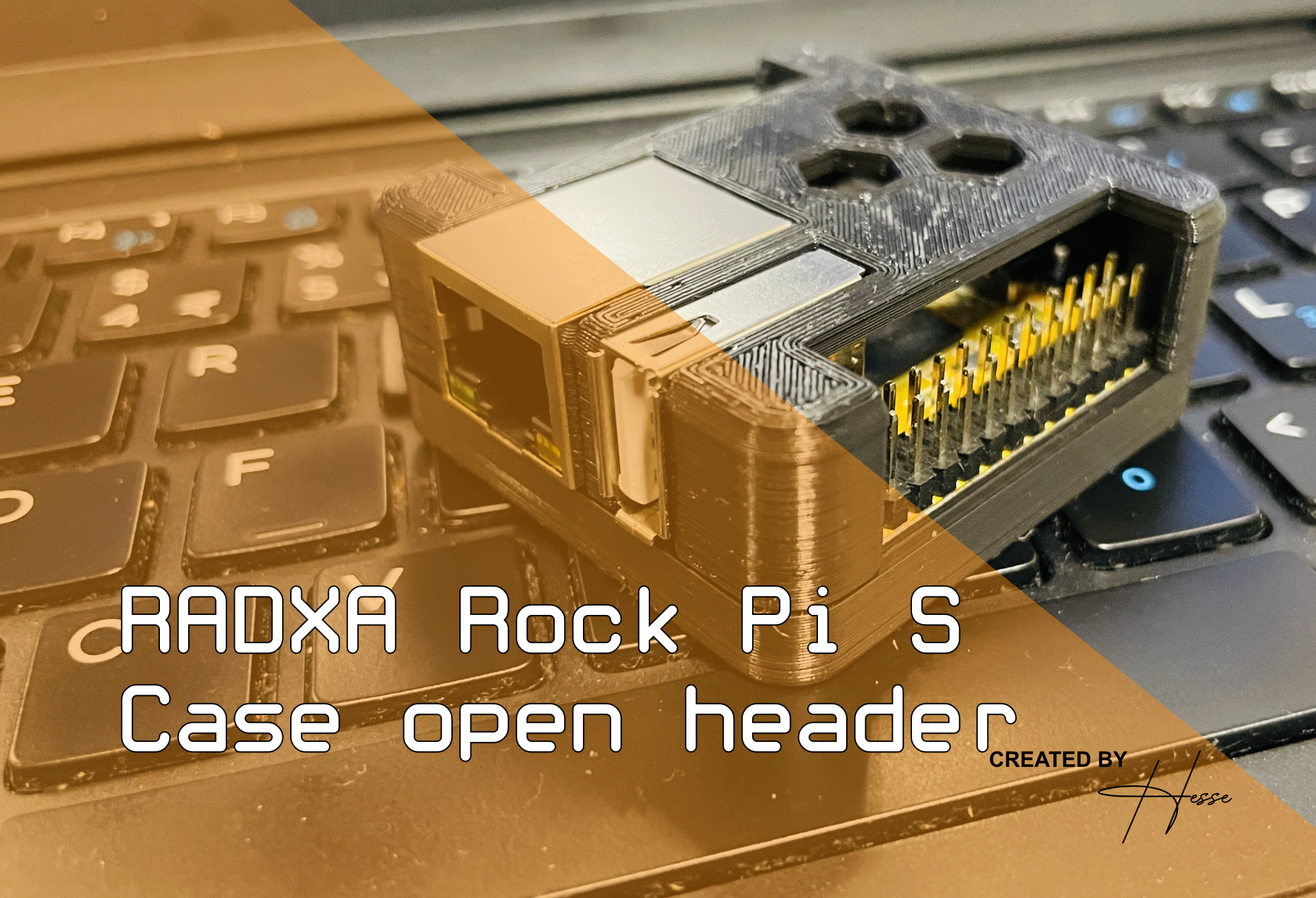 RADXA Rock Pi S - Case open header