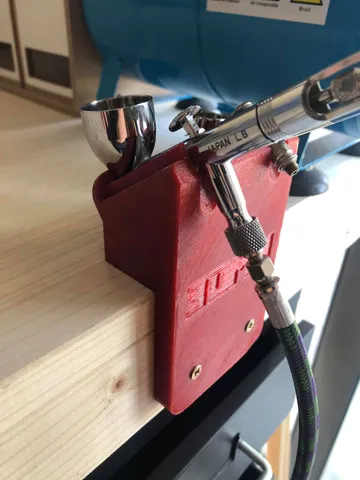 Dual Airbrush Holder