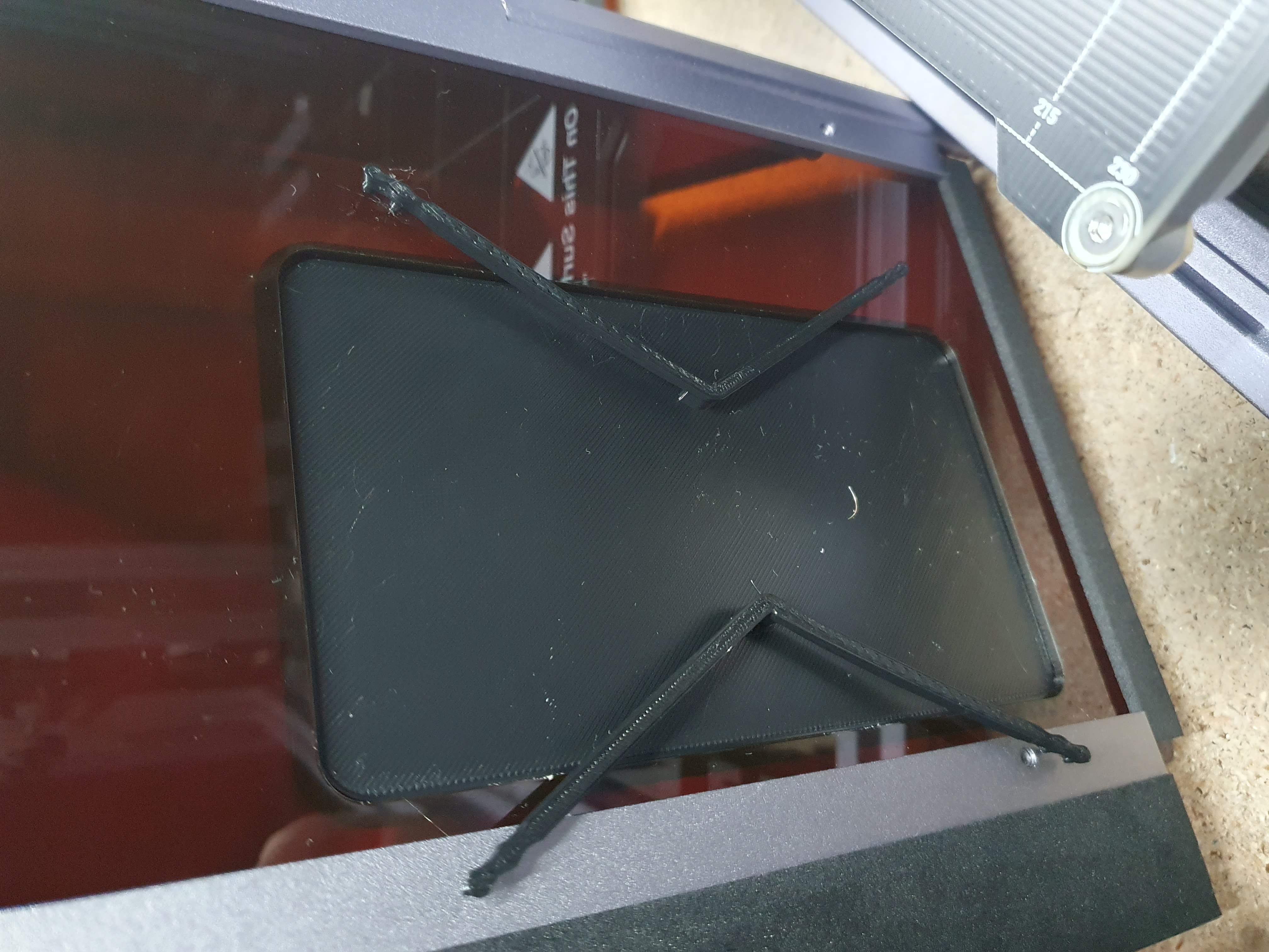 Display Cover for the Snapmaker Enclosure (no stupid window for the touch screen holder anymore)
