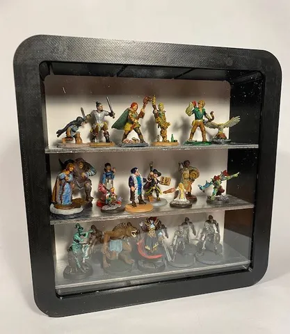 Customizable and Stackable Miniature Shadowbox by Scott's 3D | Download ...