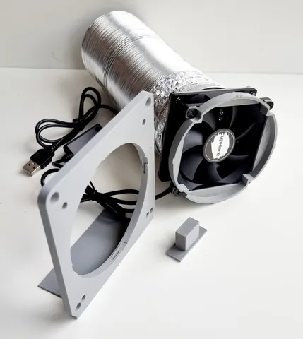 LaserPecker Baseplate fan exhaust